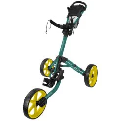 FastFold Mission 5.0 Trolley - Yellow Wheels -Elite Golf Gear 34fuefpg3c1