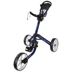 FastFold Mission 5.0 Trolley - White Wheels -Elite Golf Gear 3e5j2rmyzyi