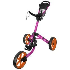FastFold Mission 5.0 Trolley - Orange Wheels -Elite Golf Gear 3itodu2gbdm
