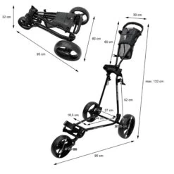 FastFold Comp6000 Golf Trolley -Elite Golf Gear 3m422jgxpts