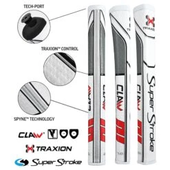 SuperStroke Traxion Claw Putter Grips -Elite Golf Gear 3vjcr4atixb