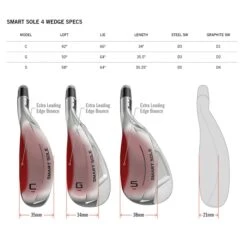Cleveland Mens Smart Sole 4 Wedge -Elite Golf Gear aawkpfgxlap