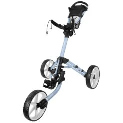 FastFold Mission 5.0 Trolley - White Wheels -Elite Golf Gear b5w5iqus5zy