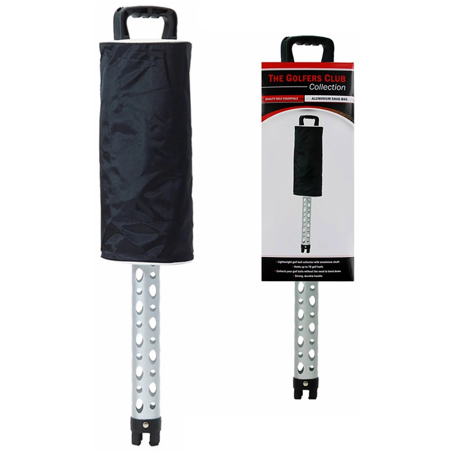 Golfers Club Aluminium Shag Bag 1 Golfers Club Aluminium Shag Bag