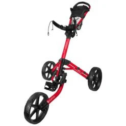FastFold Mission 5.0 Trolley - Black Wheels -Elite Golf Gear djsluvujmq4