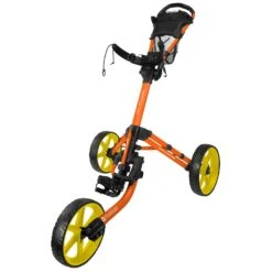 FastFold Mission 5.0 Trolley - Yellow Wheels -Elite Golf Gear fl1gedskfou