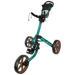 FastFold Mission 5.0 Trolley - Gold Wheels -Elite Golf Gear guxxu3vodhz