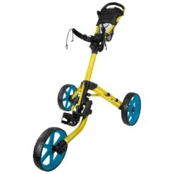 FastFold Mission 5.0 Trolley - Aqua Wheels -Elite Golf Gear hf0kcolvu31