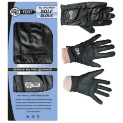 Pro-Tekt Mens RIGHT Hand All Weather Golf Glove -Elite Golf Gear hgga4v4bntl