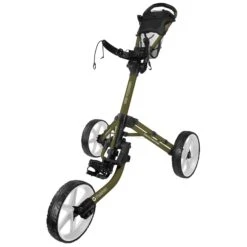 FastFold Mission 5.0 Trolley - White Wheels -Elite Golf Gear l2otouao5vf