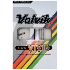 Volvik Vivid 3 Lines Alignment Golf Balls -Elite Golf Gear mr2muj2q5cq