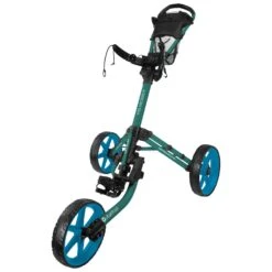 FastFold Mission 5.0 Trolley - Aqua Wheels -Elite Golf Gear nxjwvwfqhrm