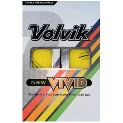 Volvik Vivid 3 Lines Alignment Golf Balls -Elite Golf Gear pfpyrrboj5a