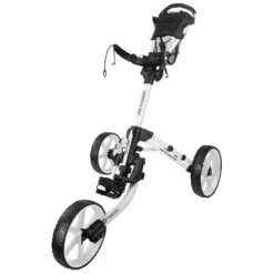 FastFold Mission 5.0 Trolley - White Wheels -Elite Golf Gear pgiq1s3ayki