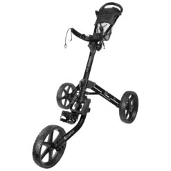 FastFold Mission 5.0 Trolley - Black Wheels -Elite Golf Gear qvqapnfk2zm