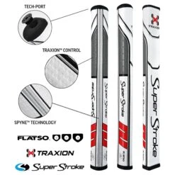 SuperStroke Traxion Flatso Putter Grips -Elite Golf Gear tv4flj0f4br