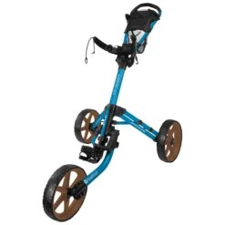 FastFold Mission 5.0 Trolley - Gold Wheels -Elite Golf Gear u01qqbwmsum
