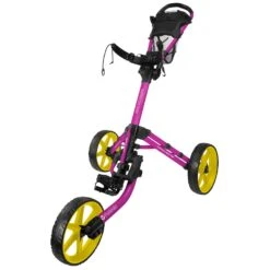 FastFold Mission 5.0 Trolley - Yellow Wheels -Elite Golf Gear vbhze3temqj