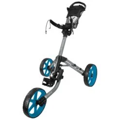 FastFold Mission 5.0 Trolley - Aqua Wheels -Elite Golf Gear vvxlj2n2rh0