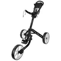 FastFold Mission 5.0 Trolley - White Wheels -Elite Golf Gear vxjyra1a3l5