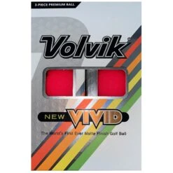 Volvik Vivid 3 Lines Alignment Golf Balls -Elite Golf Gear y0ium0fitph