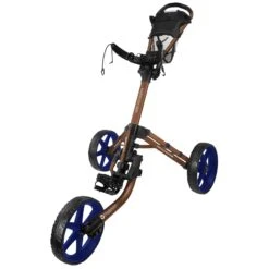 FastFold Mission 5.0 Trolley - Navy Wheels -Elite Golf Gear ytyzpjug1m5