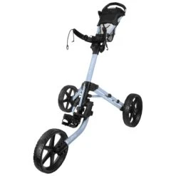 FastFold Mission 5.0 Trolley - Black Wheels -Elite Golf Gear yxahhh5qrvt