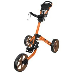 FastFold Mission 5.0 Trolley - Gold Wheels -Elite Golf Gear zejd4nc0ouv